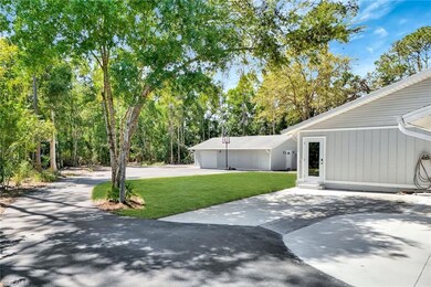 Home and detached garage