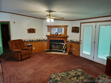 Wood burning Fireplace