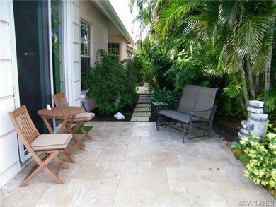 Lovely Patio With Water Feature
