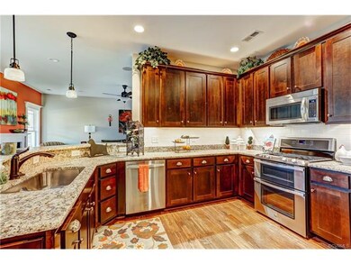 Model home shown with optional upgrades