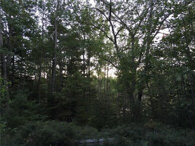 Elevated area at end of driveway....