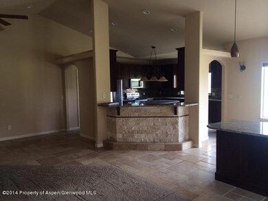 kitchen from living room