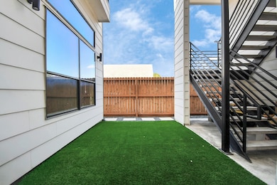 Turfed shared space