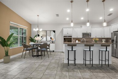 Virtually Staged Kitchen/ Dining