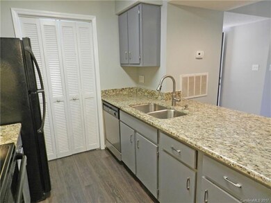 Double bowl sink and fixture udate, refinished cab