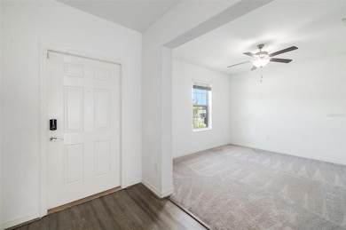foyer and flex room