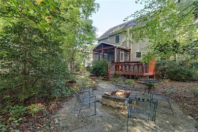 Fire pit for cool nights