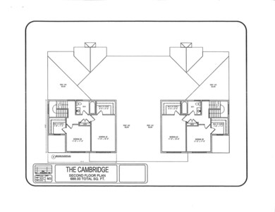 The Cambridge Second Floor Plan