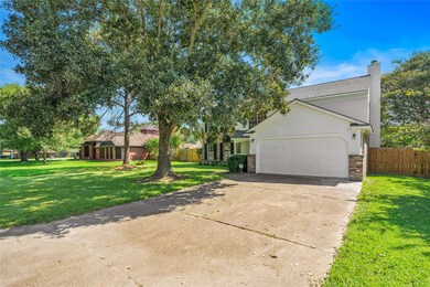Corner lot in established Pearland neighborhood.