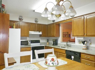 Kitchen view from hallway