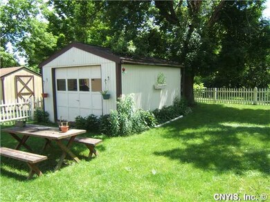 Exterior Back storage / utility inside fenced (50 