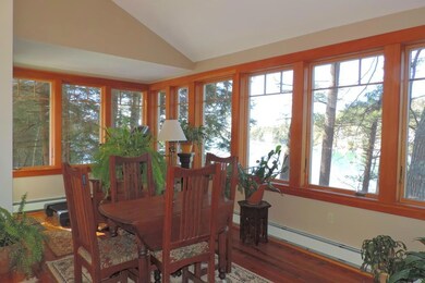 Walls of windows bring the outside in!