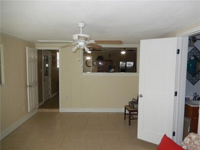 Great den space with pass through from the kitchen
