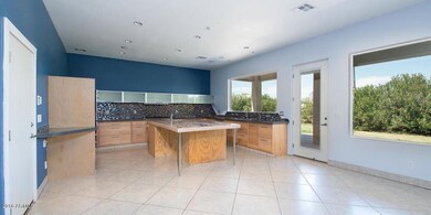 dining area and kitchen