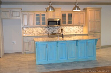 Kitchen with lots of storage and cabinet space