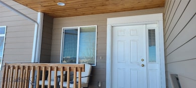 Covered front porch