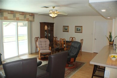 Living and dining room