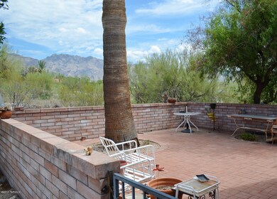 Guest house patio