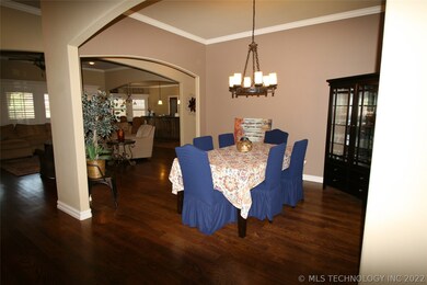 Formal Dining to the right as you enter the home.