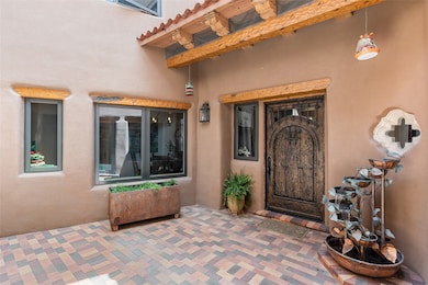 Front Entry into Main House