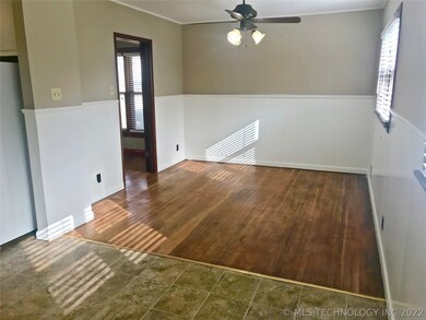 This extra living area could be a den, study, form