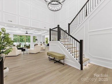 Entry foyer leading into Living Room