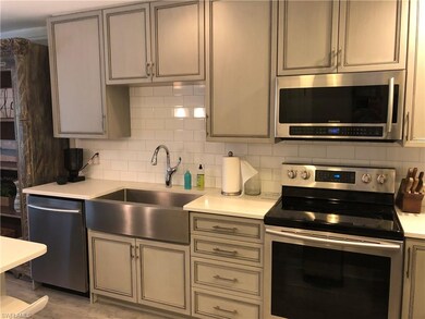 Updated kitchen with stainless steel appliances