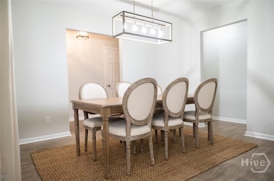 Formal Dining Room Ample Seating