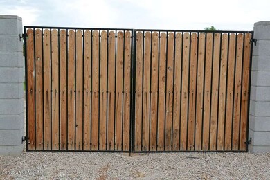 Front RV Gate on Side