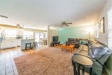 Family Room to Kitchen view when you walk in front