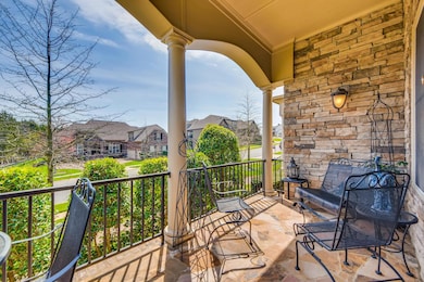 Enjoy your morning coffee and hear the birds singing as you spend time on this lovely wrap around covered porch.