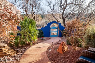 Gated courtyard