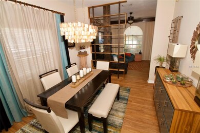 Dining room with Sitting Room.