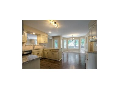New Hardwoods installed through kitchen, breakfast