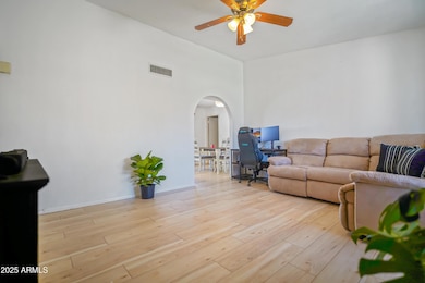 spacious living room