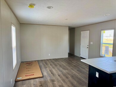 Interior space with ornamental molding, wood finis