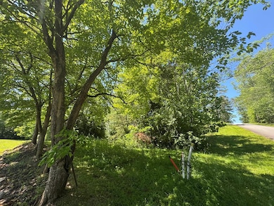 Lot marker shown below tree (bottom left)