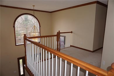 Loft over two-story foyer.