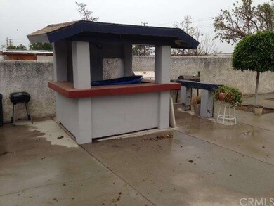 Custom Built Bar on side backyard