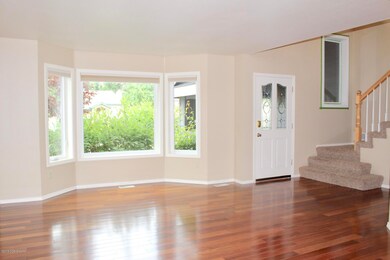 Foyer and Living Room