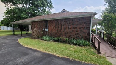 North side of house and drive way