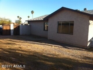 large backyard
