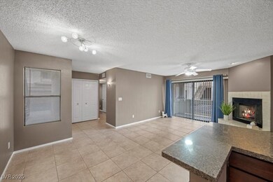 Dining area on the left.