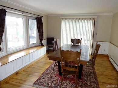 Dining Room. Wow what a great room!  Bay window al