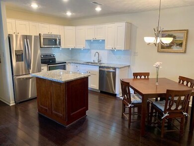 Kitchen and dining area