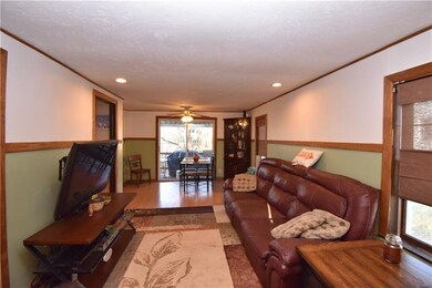 Living Room Opens to Dining Area