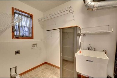 Separate Laundry and storage, room for your Washer