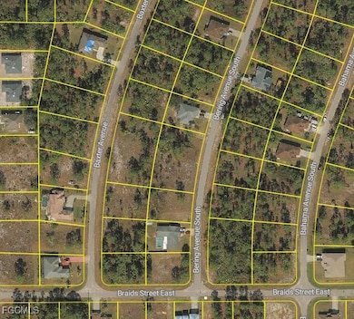 Map of property location with property parcel outlined
