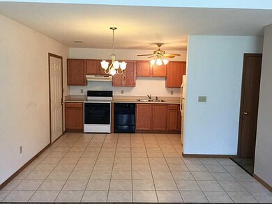 Kitchen. Ceramic tile in the open concept kitchen
