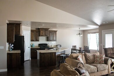 Bright, open kitchen